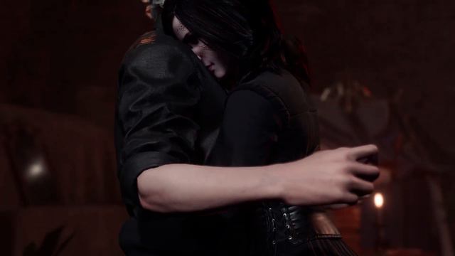 Astarion Hugging Scene With Free Camera| Astarion Hug |Астарион. Обнимашки | Baldur's Gate 3