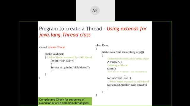 Internet Technologies Java Multi Threaded Programming Exception handling Packaging Part 3 смотреть онлайн