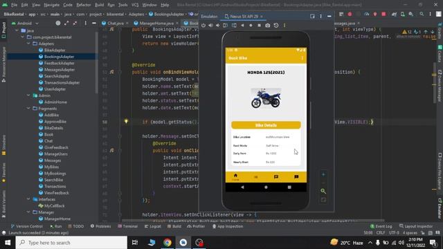 Bike Rental Android App Using Android Studio, | Android Project with Java and Firebase смотреть онлайн