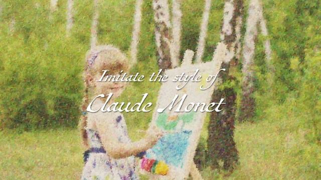 Monet Effect - After Effects (Turn Footage into Impressionist Painting) смотреть онлайн