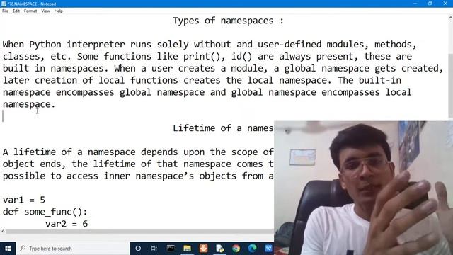 Namespace and Scope In Python | Python Tutorial For Beginners | Python смотреть онлайн