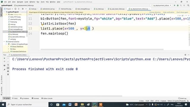 Module: La programmation évènementielle #python & #tkinter #listbox part 17 شرح بالعربي смотреть онлайн
