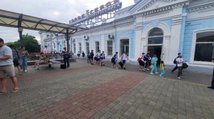 Как объявляют поезда в Новороссийске 09.06.23