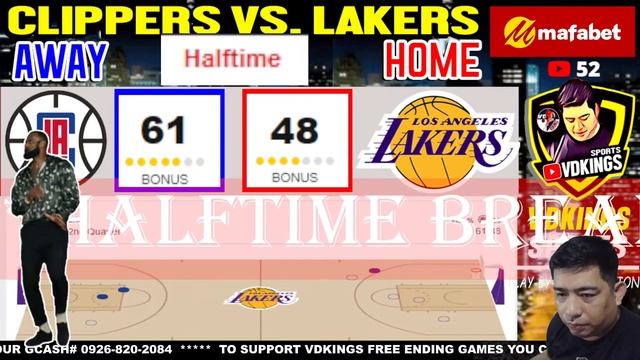 LAKERS VS CLIPPERS | NBA Live Scoreboard & Play-By-Play Reaction смотреть онлайн