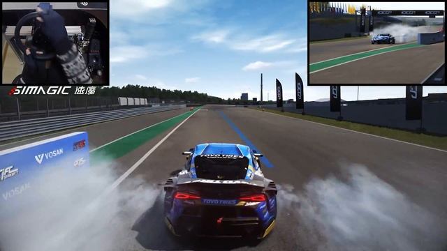 SIMAGIC Alpha Mini DRIFT Test Kawabata Supra A90 | DCGP Sachsenring - Assetto Corsa смотреть онлайн