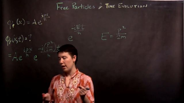 Time Evolution of Momentum Eigenstates of Free Particles смотреть онлайн