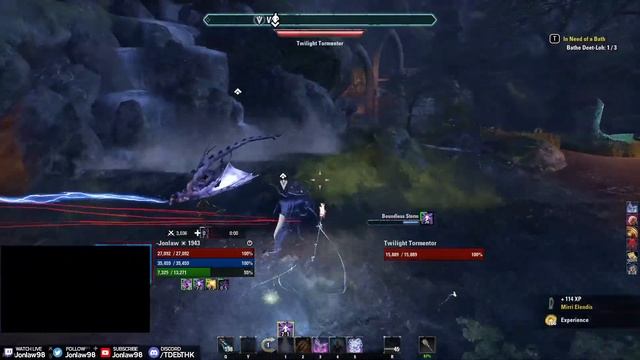 The Elder Scrolls Online Blackwood - Walkthrough Part 11 - Delves & Skyshards смотреть онлайн
