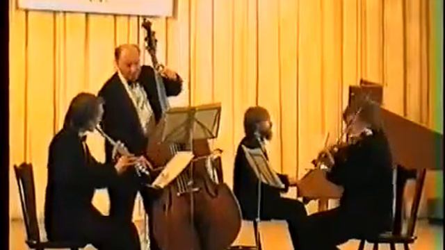 И.С. Бах - Трио-соната соль мажор (BWV 1038).