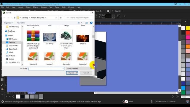 CorelDRAW Tutorial - how to design elegant DL Flyer in corelDRAW смотреть онлайн