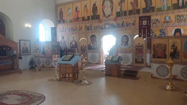 Храм Архангела Михаила. Похвала пресвятой Богородицы. Служба 04 04 20 Протоиерей Вячеслав Штанько смотреть онлайн