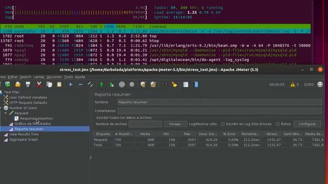 Como disminuir costos $$ (practica!!, jmeter, stress, cache, varnish) смотреть онлайн