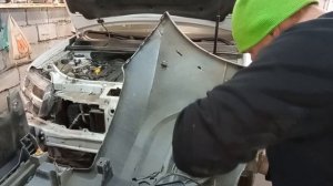 Снятия и ремонт  бампера рено сандеро степвей 2022