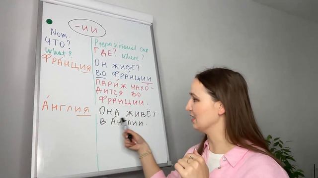 -ии ending. When to use it in Russian language? смотреть онлайн