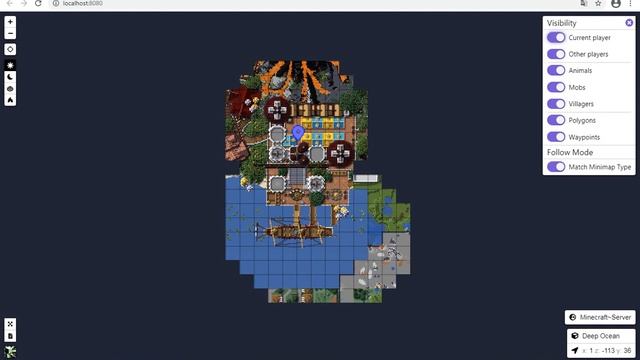 Мод JourneyMap для Minecraft смотреть онлайн