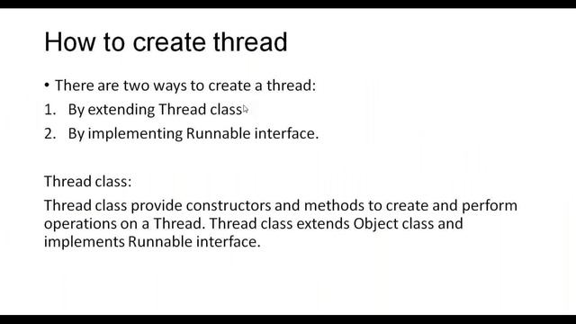 Multithreading : Multithreading in java смотреть онлайн