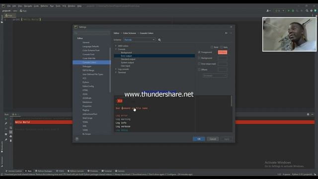 How to edit your python console смотреть онлайн