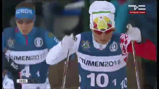 BIATHLON VS SKI RACE 2016 Mixed Relay WOMEN The Race of the champions 10.04.16 Russia Tyumen смотреть онлайн