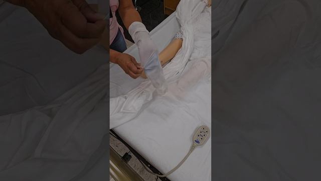 2024 PEARSON VUE & CREDENTIA - APPLIES ONE KNEE-HIGH ELASTIC STOCKING смотреть онлайн