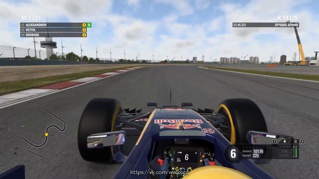 F1 2016, Карьера, сезон 3. Гран - при Китая, гонка #6 смотреть онлайн