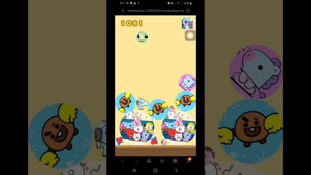 BTS & BT21 WATERMELON GAME смотреть онлайн