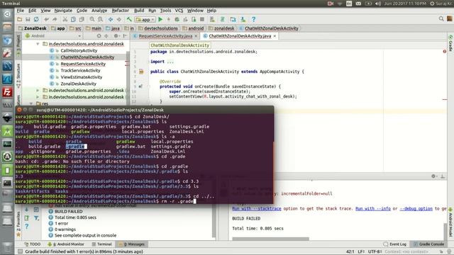 How To Fix Gradle Error NULL VALUE IN ENTRY : INCREMENTAL FOLDER = Null In Android Studio 2.3.3 смотреть онлайн