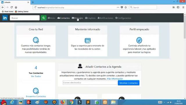 Proyecto Linkedin-ORACLE Y PHP смотреть онлайн