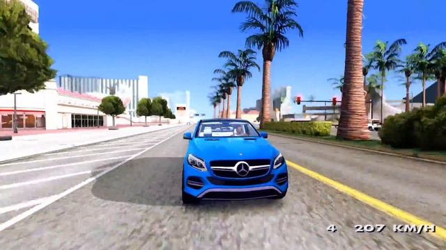 Mercedes Benz GLE 450 AMG 2015 - GTA San Andreas _REVIEW
