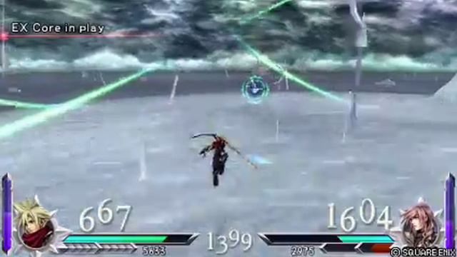 Dissidia 012 Final Fantasy: Cloud VS. Lightning смотреть онлайн