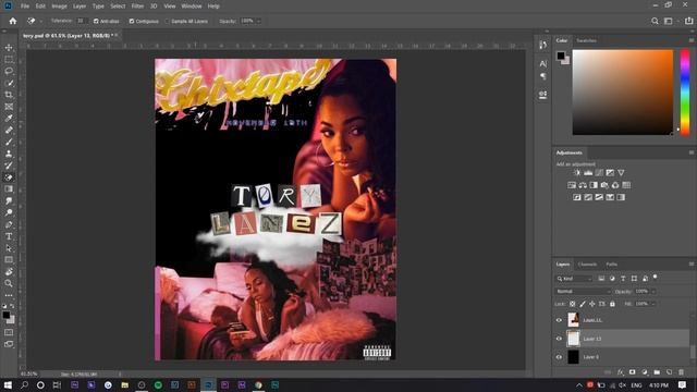 Scrapbook Collage Edit - Adobe Photoshop CC 2020 (Tutorial) смотреть онлайн