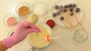 Как приготовить Кейк-попсы . How to Cook Cake Pops.