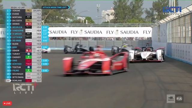 Formula E Season 8 2022 - Jakarta E-Prix Round 9 (4 Juni 2022) смотреть онлайн