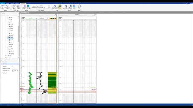 Geonaft: Correlation Panel. Simple Well Correlation смотреть онлайн