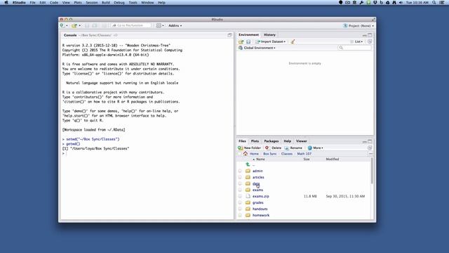 RStudio Basics: Setting your Working Directory смотреть онлайн