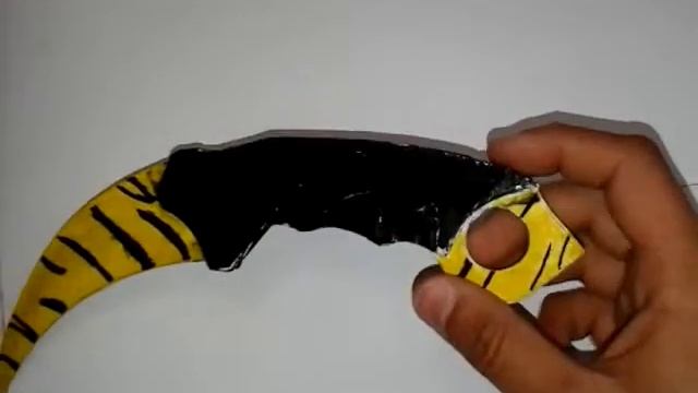 Нож Керамбит "Тигриный зуб"/Self-Made Karambit knife "Tiger tooth" смотреть онлайн