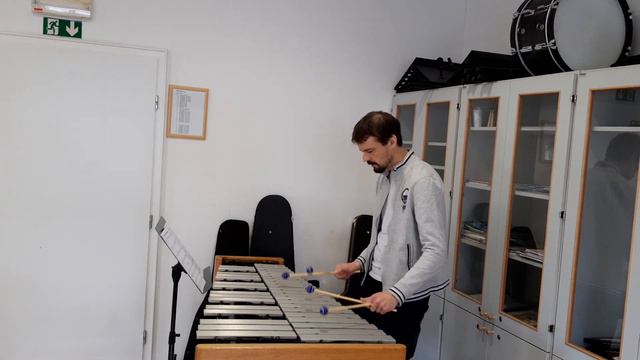 Practicing vibraphone #4 - Hein de Jong - The Mallet Meeting смотреть онлайн