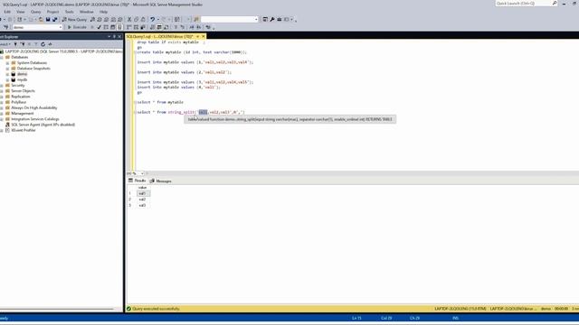 how to convert a comma separated list into rows in sql server смотреть онлайн