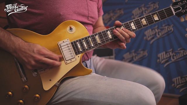 Anyone say MURPHY LAB?? Gibson CS 1957 Goldtop Les Paul Standard with Light Aging! смотреть онлайн