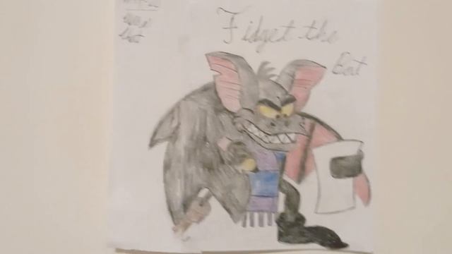 GREAT MOUSE DETECTIVE-My Sketch Of Fidget The Bat смотреть онлайн