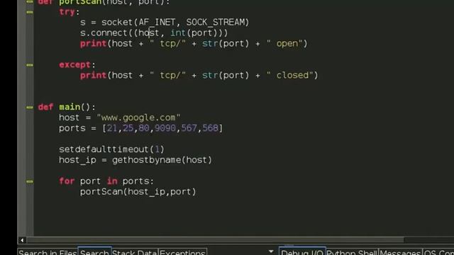 Coding - tcp Port Scanner || Offensive Python Tutorial 4 смотреть онлайн