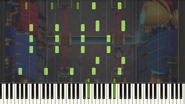 CLASH ROYALE / NEW SUDDEN DEATH PIANO TUTORIAL смотреть онлайн