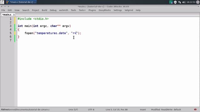 Tutorial de C – 21. Archivos (1): fopen y fclose смотреть онлайн