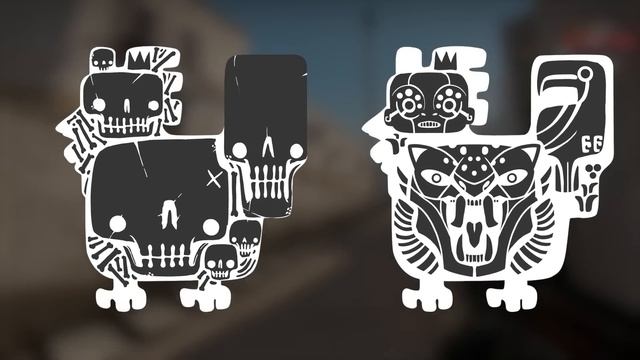 Все изменённые наклейки в CS:GO для КИТАЯ за 10 минут смотреть онлайн