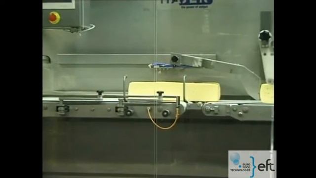 Автоматическая линия нарезки блоков сыра на порции с фиксированным весом Hajek.mp4 смотреть онлайн