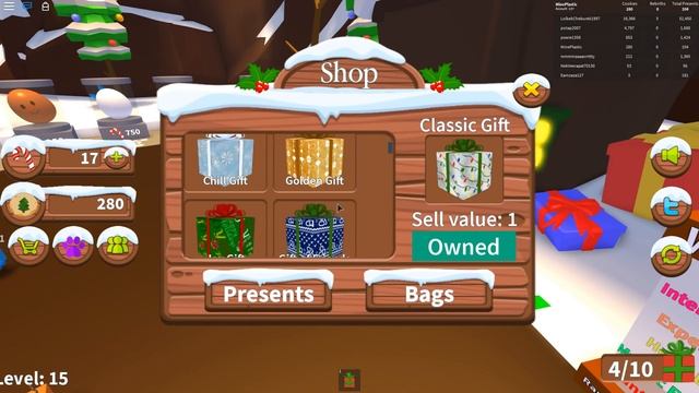 НОВОГОДНИЙ СИМУЛЯТОР | ПАРОДИЯ НА ICE CREAM SIMULATOR | Roblox Present Wrapping Simulator! смотреть онлайн