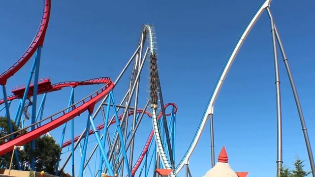 Американские горки (Испания, Port Aventura) смотреть онлайн