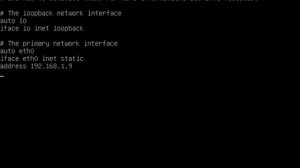 Настройка статического ip на ubuntu server