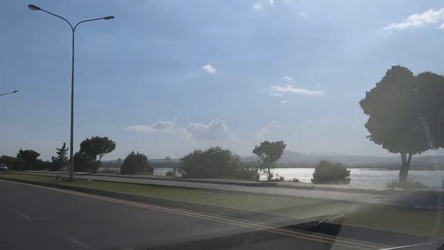 КИПР. Покидая Ларнаку. город и окрестности, на машине смотреть онлайн