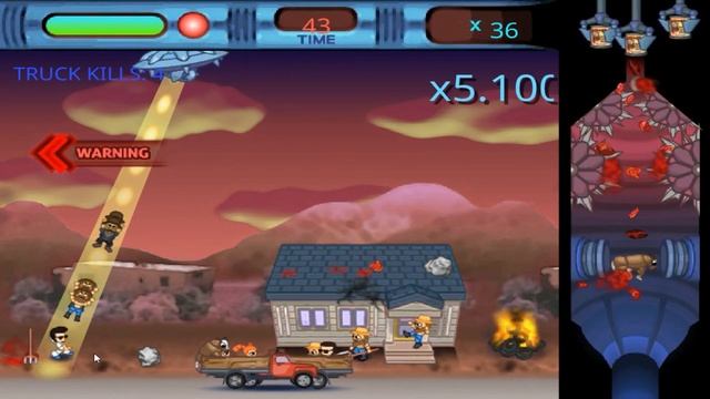 FlashGames: Abduction - All Stages - Gameplay Walkthrough - Old PC Games