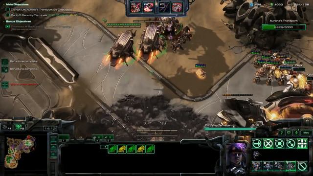 StarCraft 2 Co-op - Han & Horner Level 13.1 смотреть онлайн