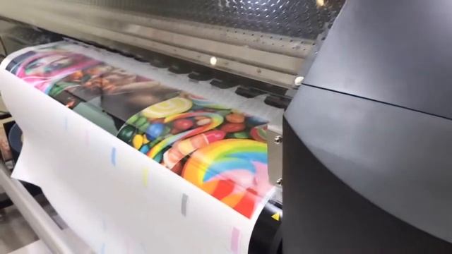 OKI ColorPainter E64 with compatible Inks смотреть онлайн